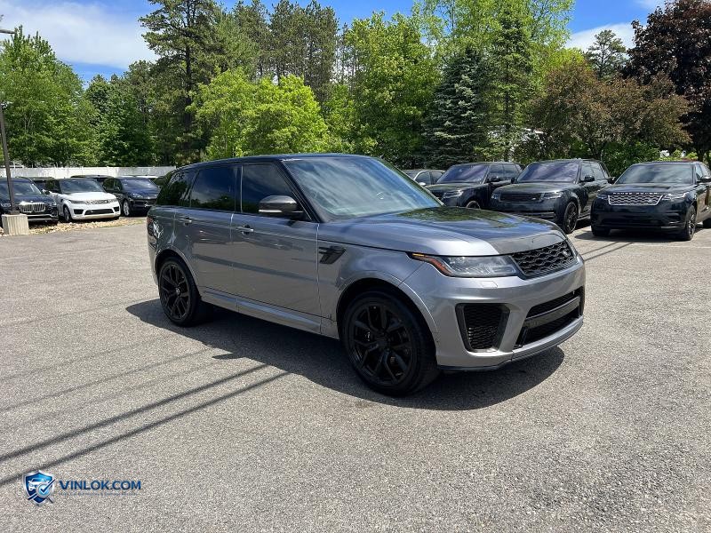 2020 LAND ROVER RANGE ROVER SPORT SVR – Lot 55459796 auction photo