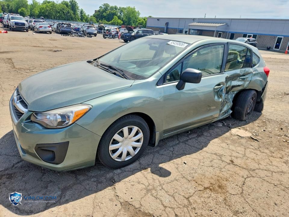 2014 SUBARU IMPREZA – Lot 55459806 auction photo