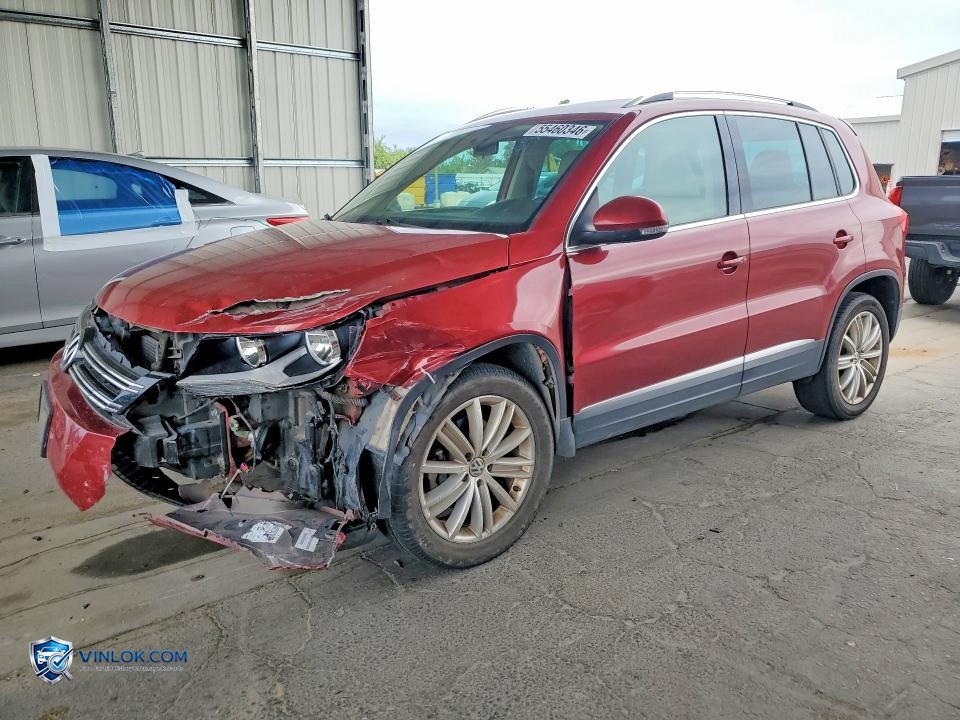 2015 VOLKSWAGEN TIGUAN S – Lot 55460346 auction photo