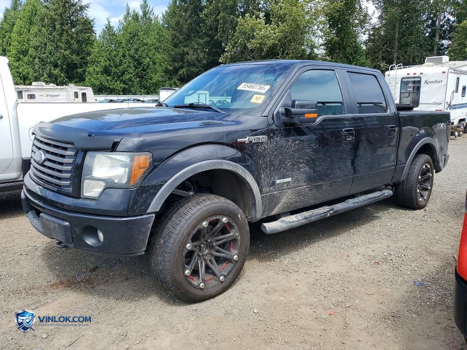 2011 FORD F150 SUPERCREW – Lot 55460756 auction photo