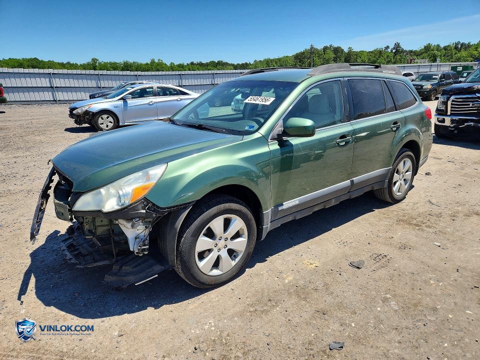 2012 SUBARU OUTBACK 2.5I PREMIUM – Lot 55461956 auction photo