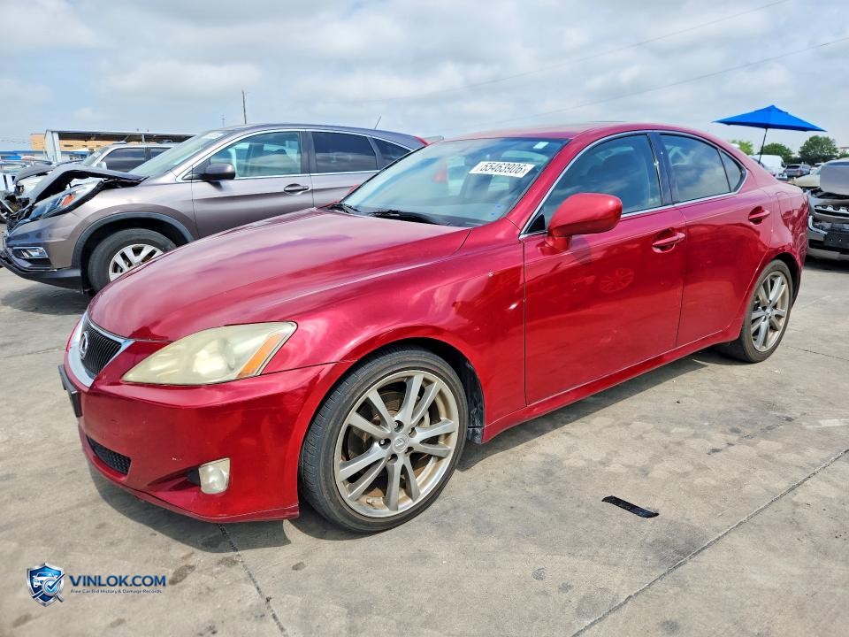 2008 LEXUS IS 250 – Lot 55463906 auction photo