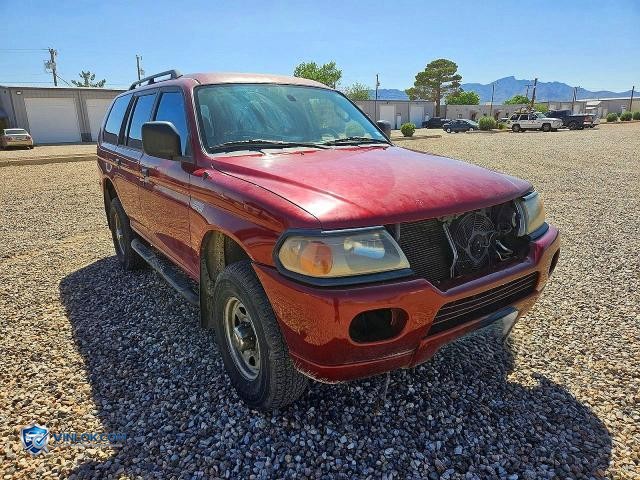 2003 MITSUBISHI MONTERO SPORT ES – Lot 55464256 auction photo