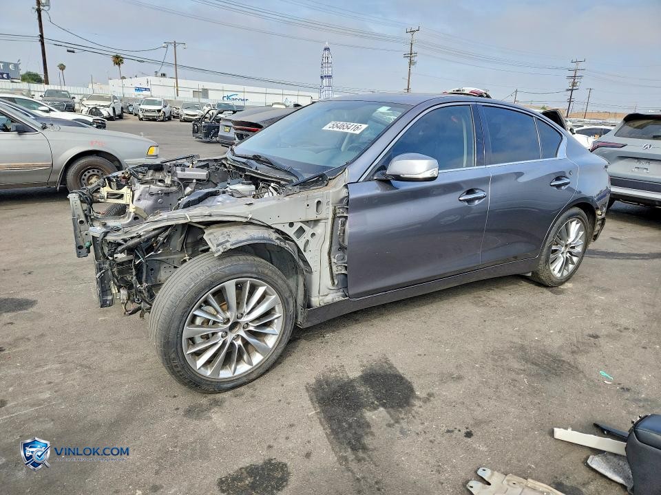 2020 INFINITI Q50 3.0T LUXE – Lot 55465416 auction photo