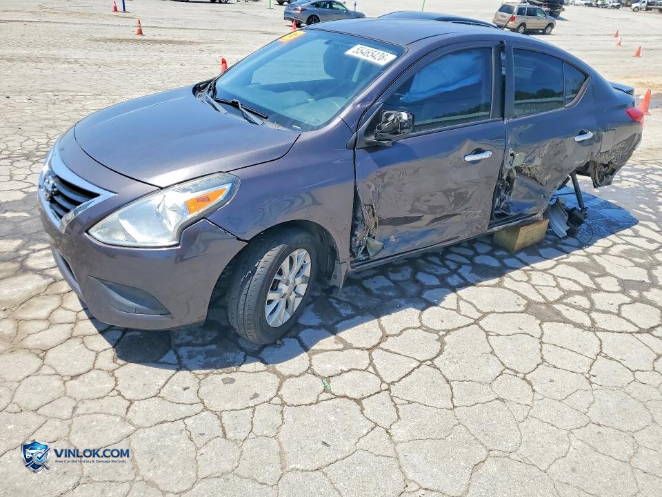 2015 NISSAN VERSA 1.6 SV – Lot 55465426 auction photo
