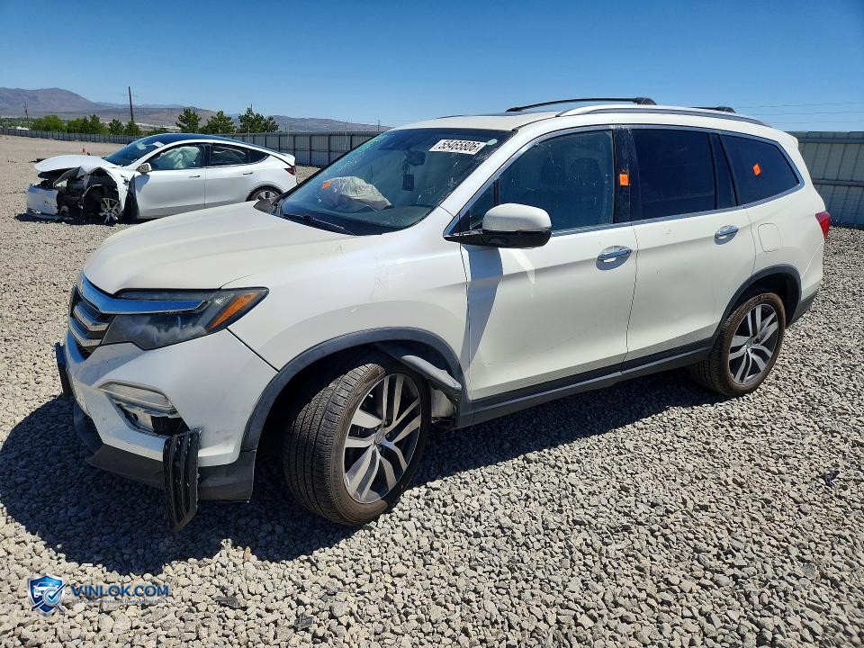 2017 HONDA PILOT TOURING – Lot 55465806 auction photo
