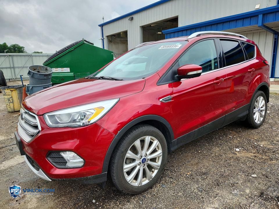 2017 FORD ESCAPE TITANIUM – Lot 55468336 auction photo
