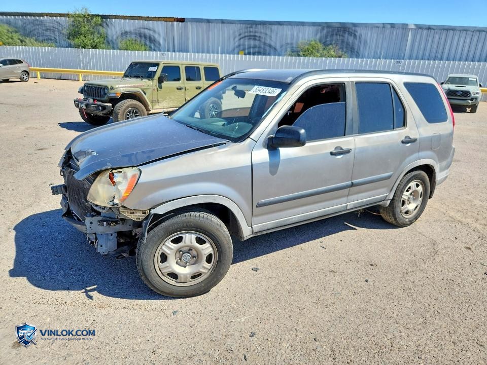 2005 HONDA CR-V LX – Lot 55469346 auction photo
