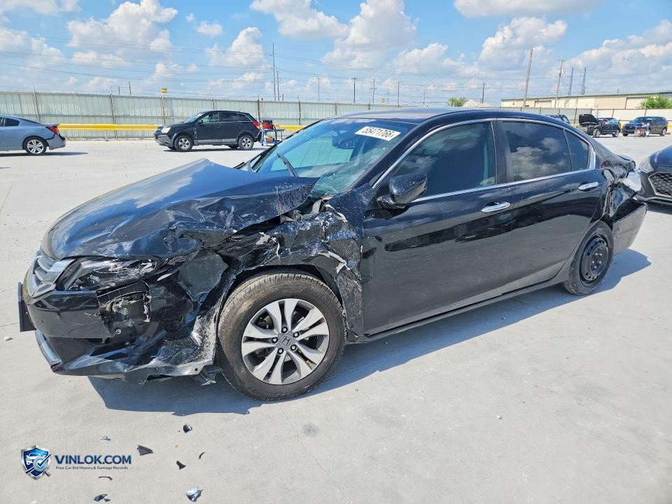 2015 HONDA ACCORD LX – Lot 55471766 auction photo