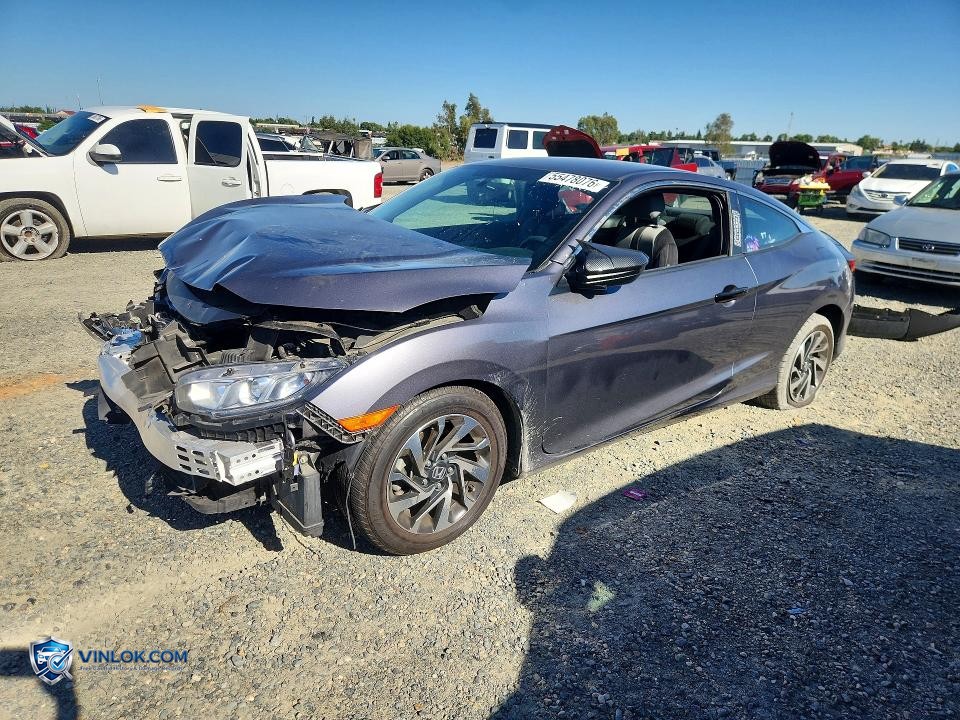 2016 HONDA CIVIC LX – Lot 55478076 auction photo