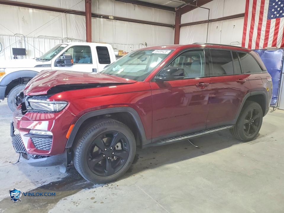 2023 JEEP GRAND CHEROKEE LIMITED – Lot 55489426 auction photo