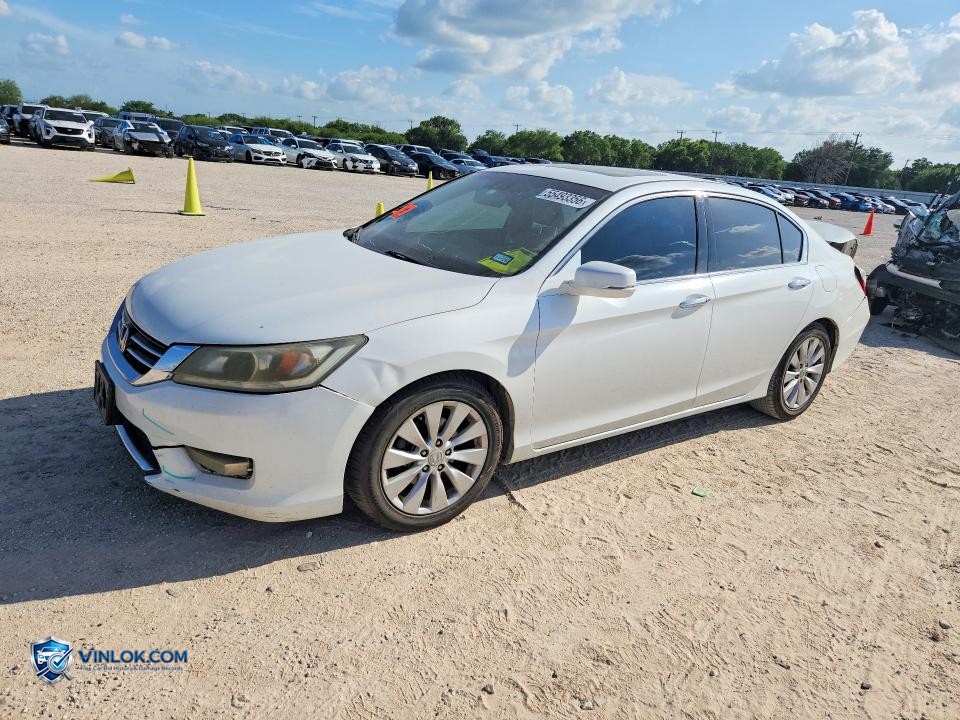 2013 HONDA ACCORD EXL – Lot 55493356 auction photo