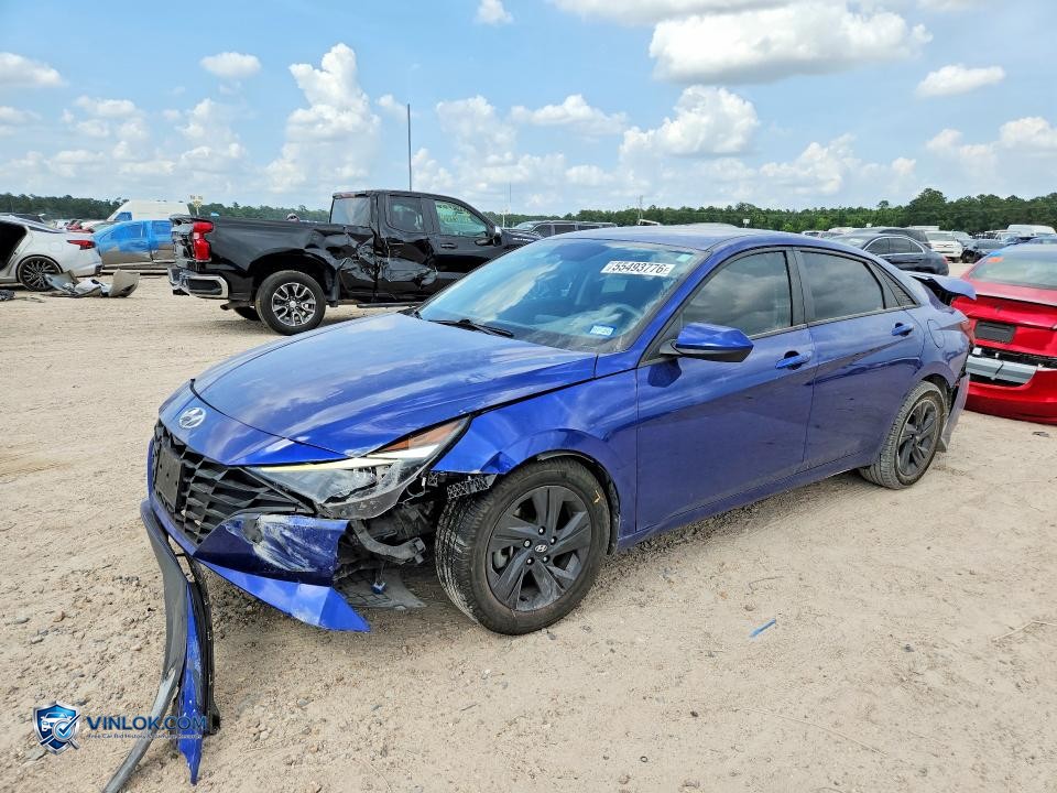 2022 HYUNDAI ELANTRA SEL – Lot 55493776 auction photo