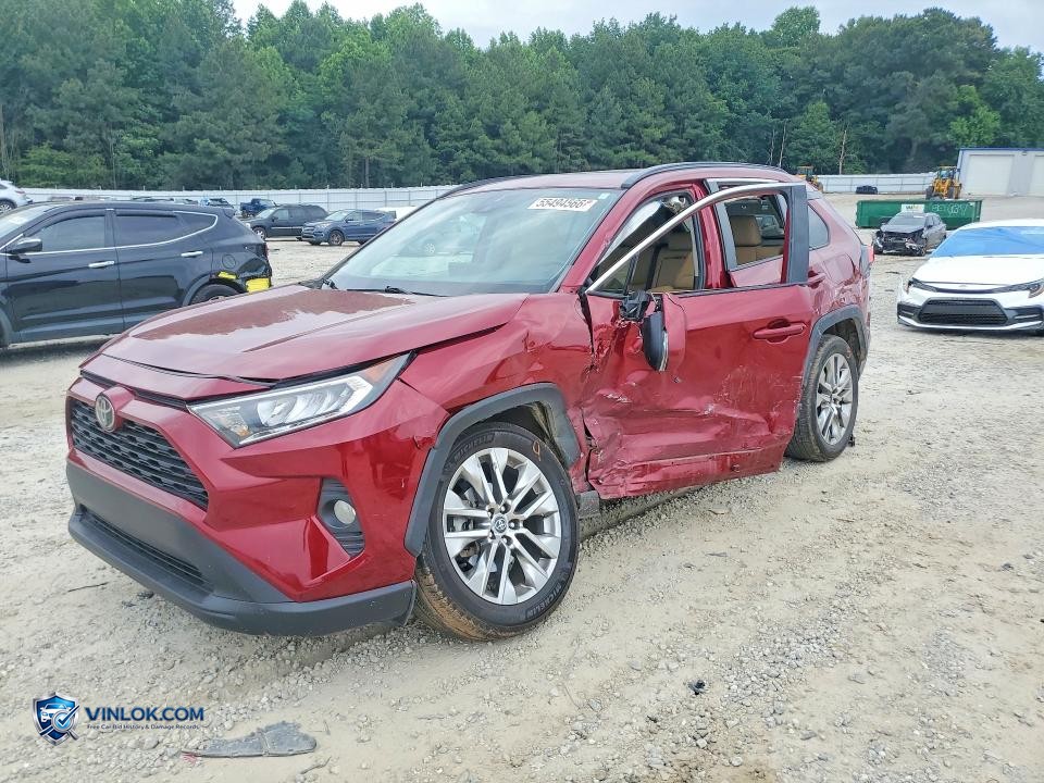 2021 TOYOTA RAV4 XLE PREMIUM – Lot 55494566 auction photo