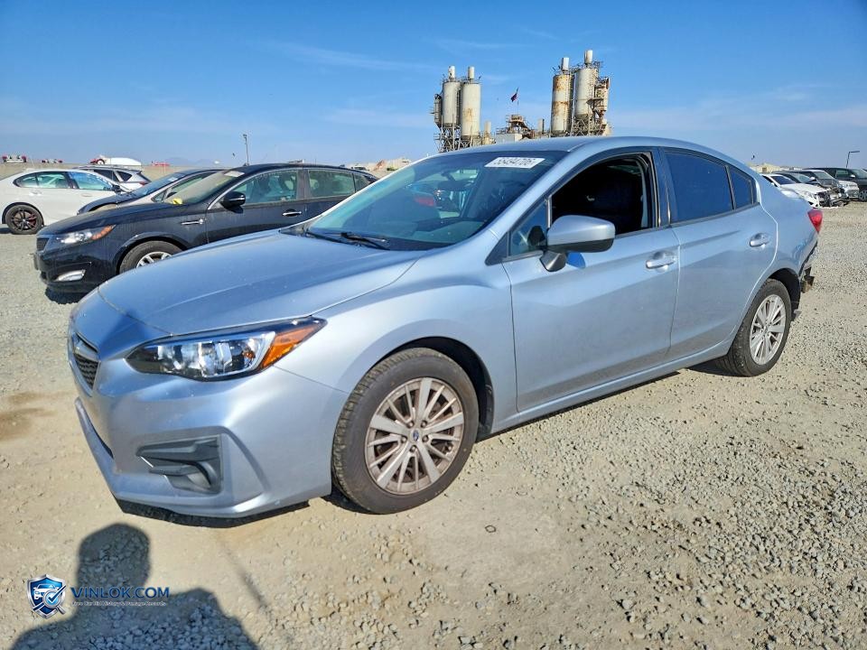 2017 SUBARU IMPREZA PREMIUM PLUS – Lot 55494706 auction photo