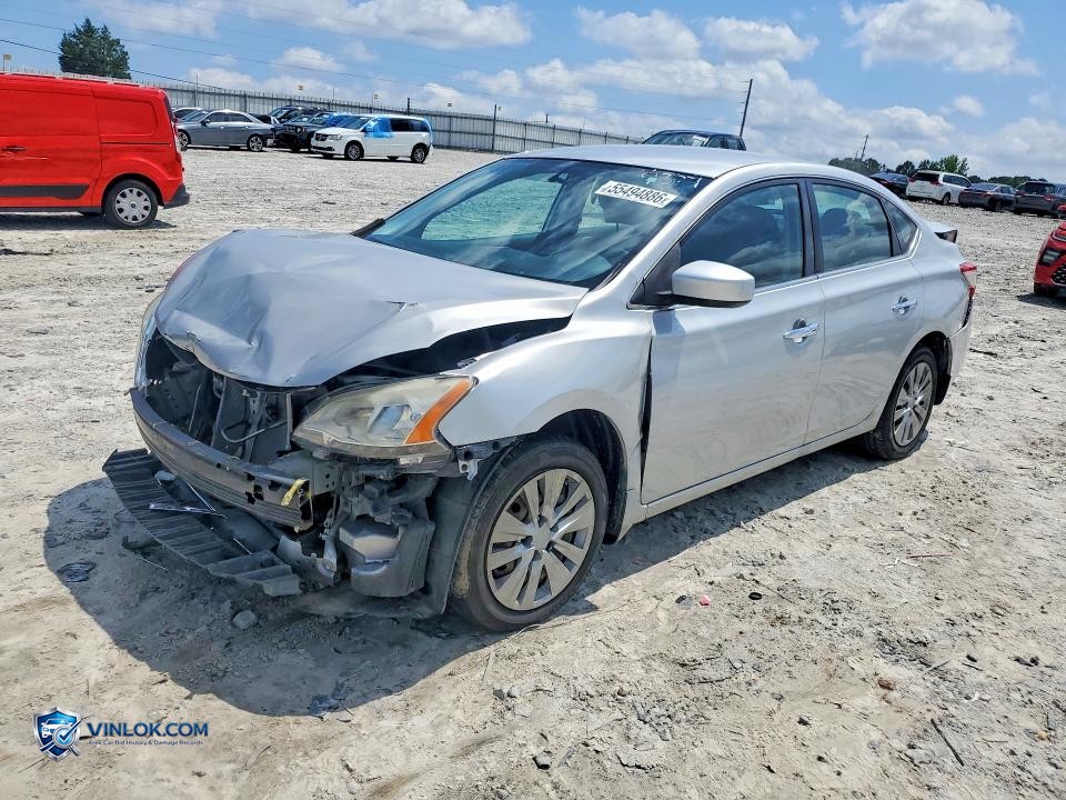 2015 NISSAN SENTRA SV – Lot 55494886 auction photo