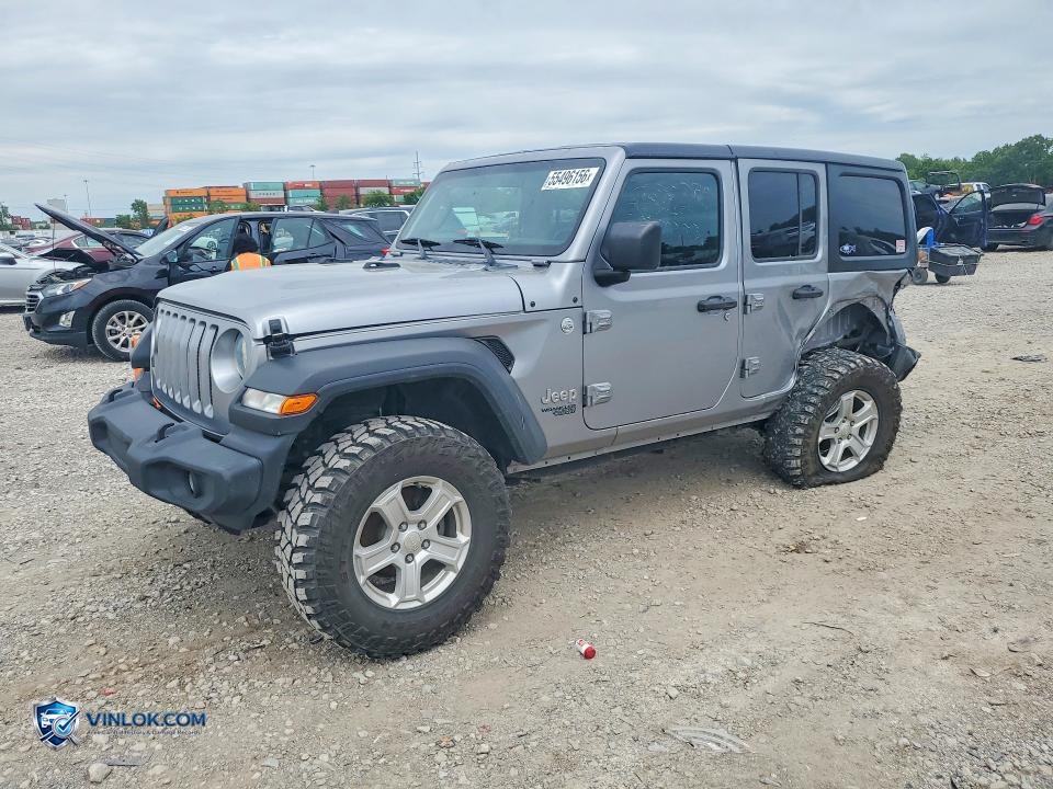 2020 JEEP WRANGLER UNLIMITED SPORT – Lot 55496156 auction photo