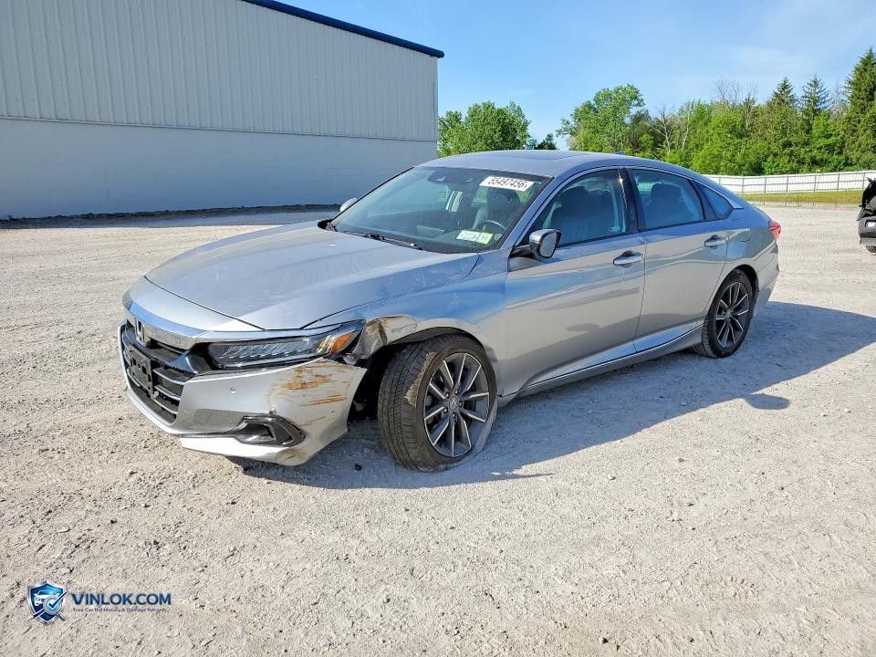 2022 HONDA ACCORD EXL – Lot 55497456 auction photo