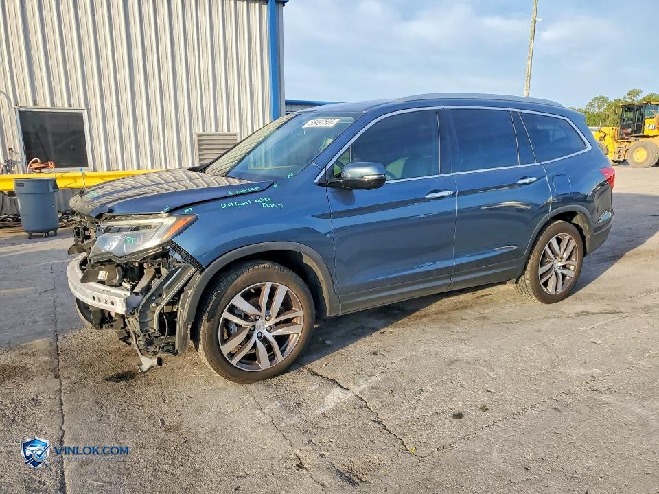 2017 HONDA PILOT TOURING – Lot 55497566 auction photo