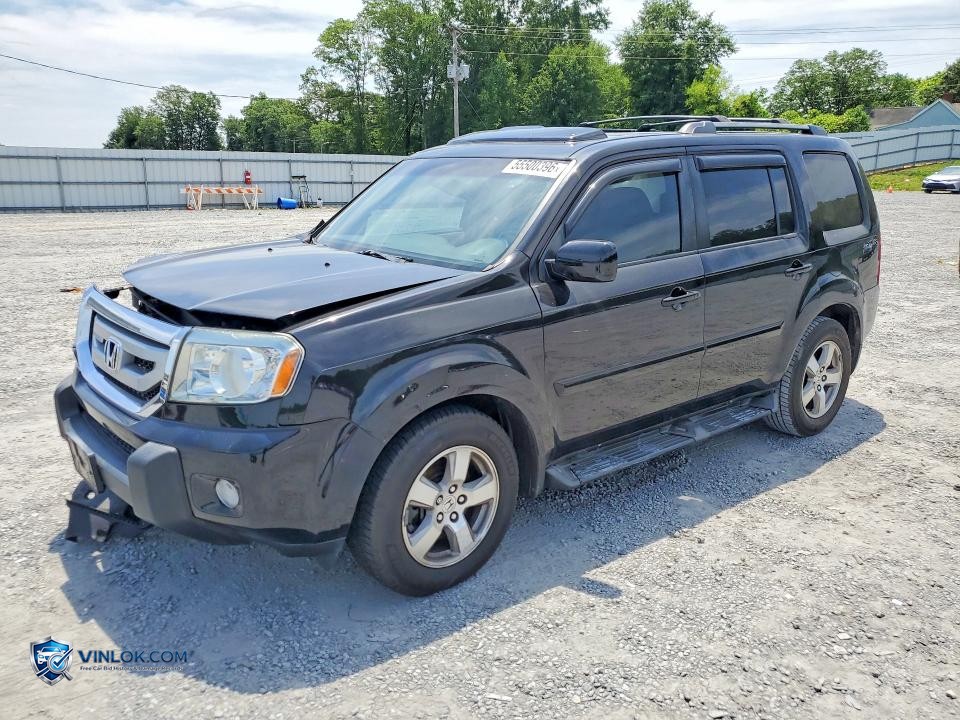 2009 HONDA PILOT EXL – Lot 55500396 auction photo
