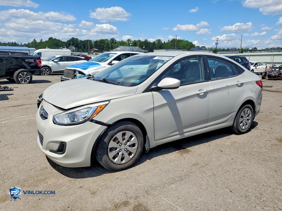 2015 HYUNDAI ACCENT GLS – Lot 55501226 auction photo
