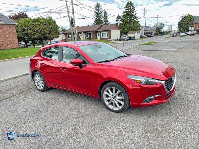 2018 MAZDA 3 GRAND TOURING – Lot 55501496 auction photo