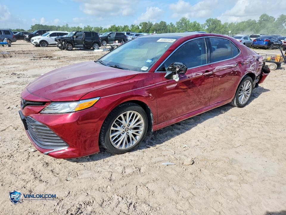 2020 TOYOTA CAMRY XLE – Lot 55502326 auction photo