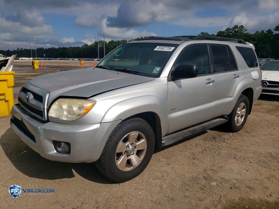 2007 TOYOTA 4RUNNER SR5 – Lot 55502726 auction photo