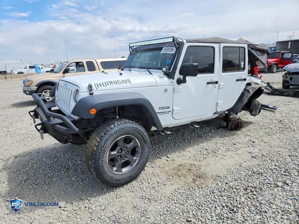2012 JEEP WRANGLER UNLIMITED SPORT – Lot 55505266 auction photo