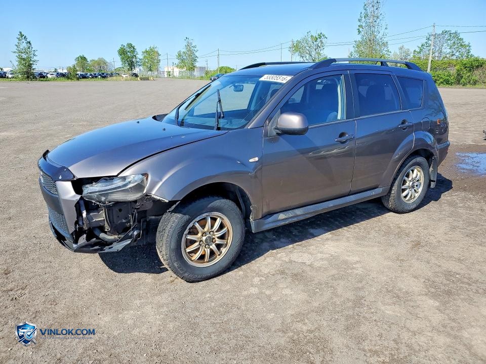 2013 MITSUBISHI OUTLANDER ES – Lot 55505516 auction photo