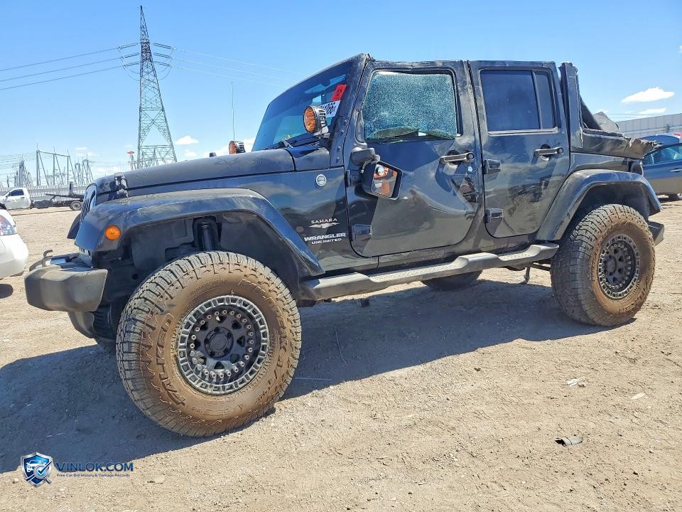 2012 JEEP WRANGLER UNLIMITED SAHARA – Lot 55511066 auction photo