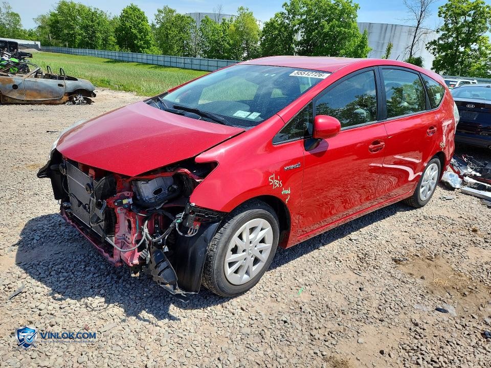 2014 TOYOTA PRIUS V THREE – Lot 55512726 auction photo