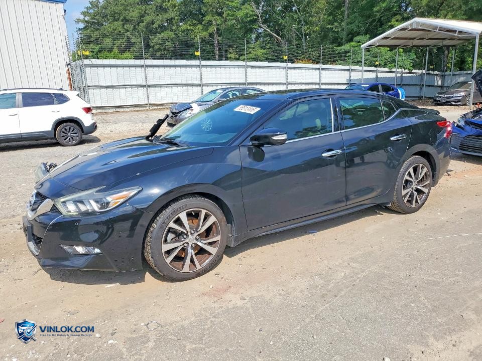 2016 NISSAN MAXIMA PLATINUM – Lot 55513406 auction photo