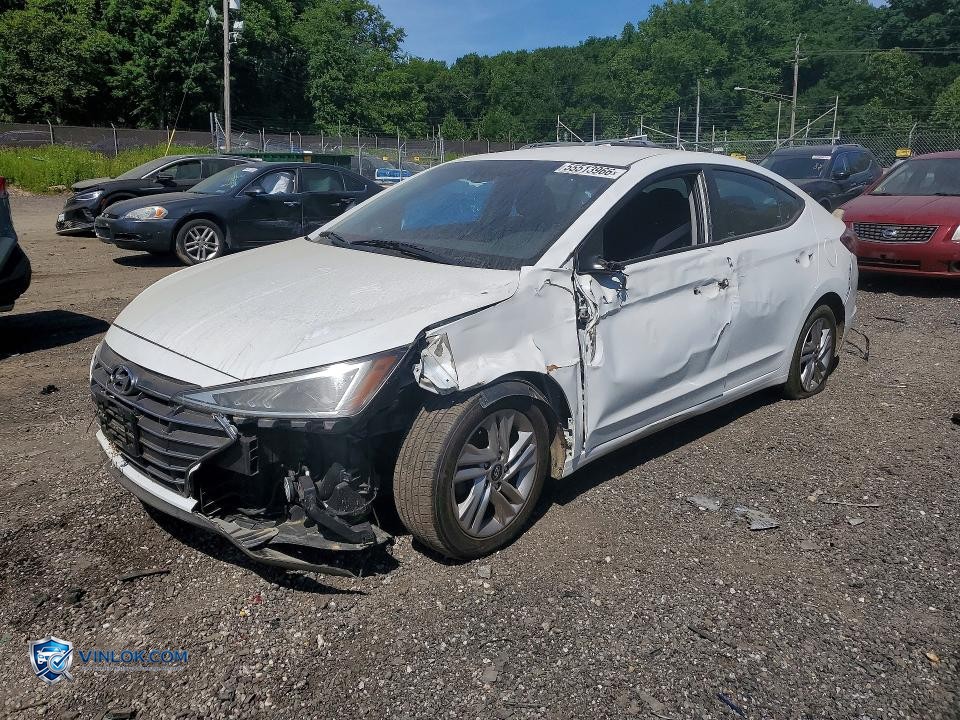 2020 HYUNDAI ELANTRA SEL – Lot 55513966 auction photo