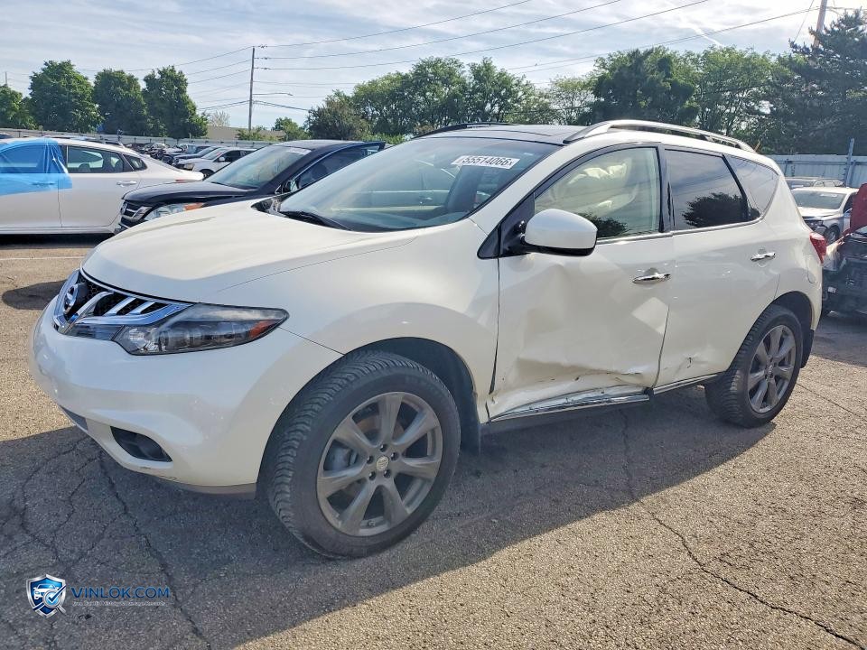 2014 NISSAN MURANO LE – Lot 55514066 auction photo