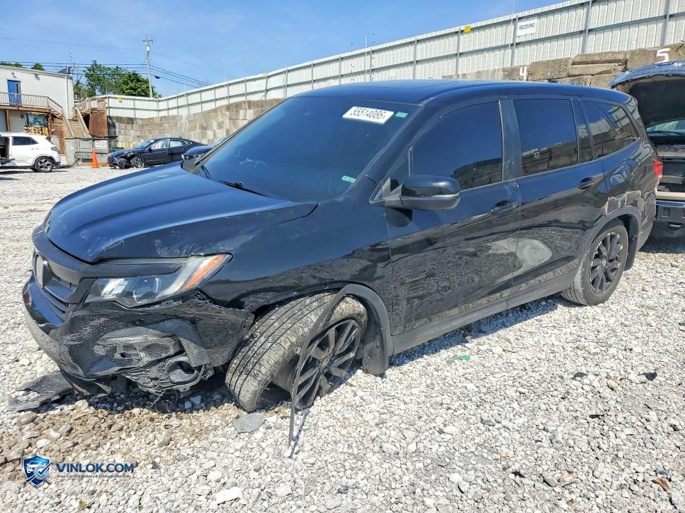 2020 HONDA PILOT EXL – Lot 55514086 auction photo