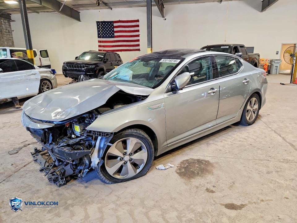 2014 KIA OPTIMA HYBRID – Lot 55516016 auction photo