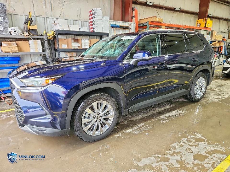 2024 TOYOTA GRAND HIGHLANDER PLATINUM – Lot 55517116 auction photo