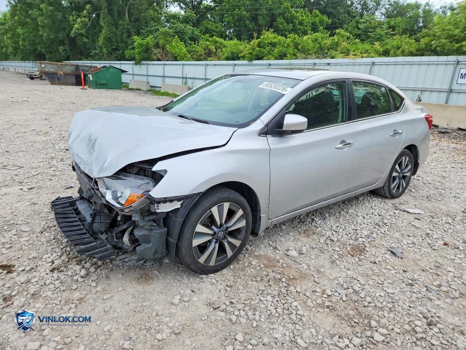 2019 NISSAN SENTRA SV – Lot 55520226 auction photo