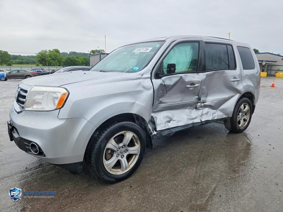 2015 HONDA PILOT EXL – Lot 55521756 auction photo