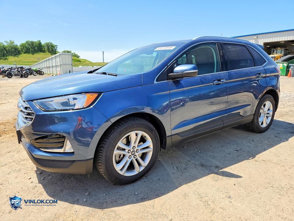 2019 FORD EDGE SEL – Lot 55522916 auction photo