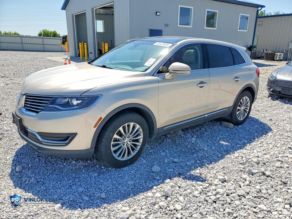 2017 LINCOLN MKX SELECT – Lot 55525696 auction photo