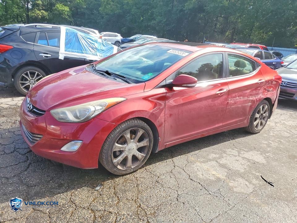 2013 HYUNDAI ELANTRA LIMITED – Lot 55526336 auction photo