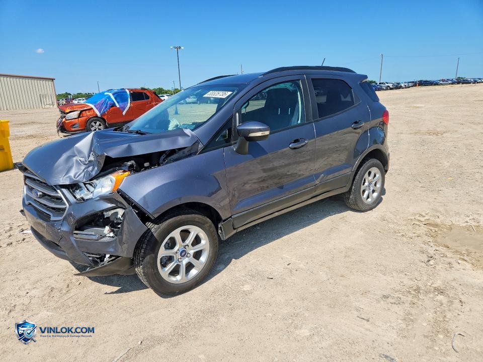 2020 FORD ECOSPORT SE – Lot 55526736 auction photo