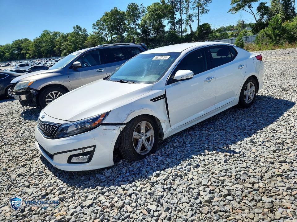 2015 KIA OPTIMA – Lot 55528766 auction photo
