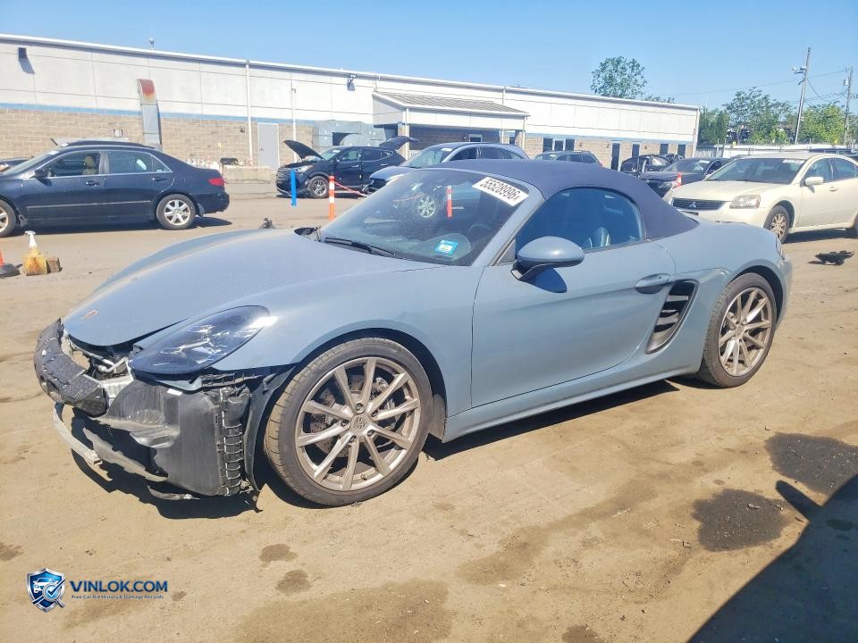 2017 PORSCHE BOXSTER – Lot 55528996 auction photo