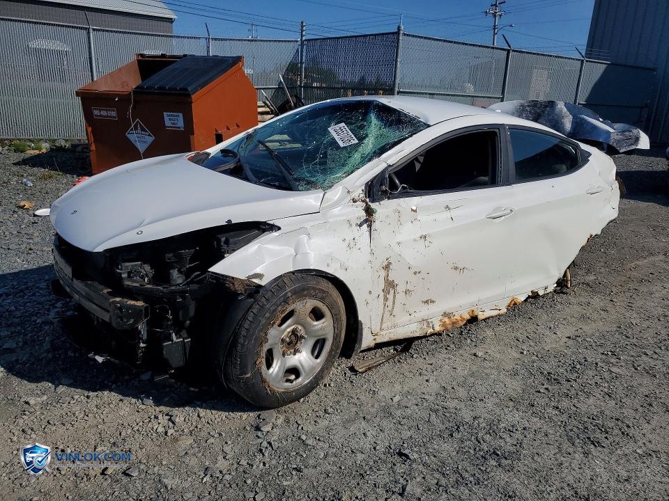 2012 HYUNDAI ELANTRA GLS – Lot 55531036 auction photo