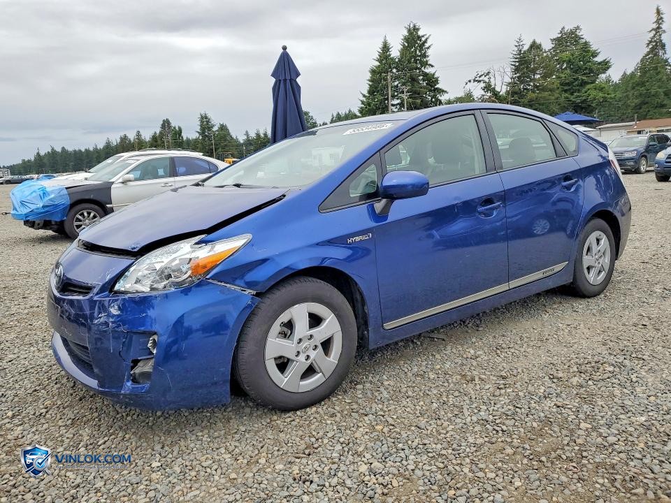 2010 TOYOTA PRIUS III – Lot 55534986 auction photo