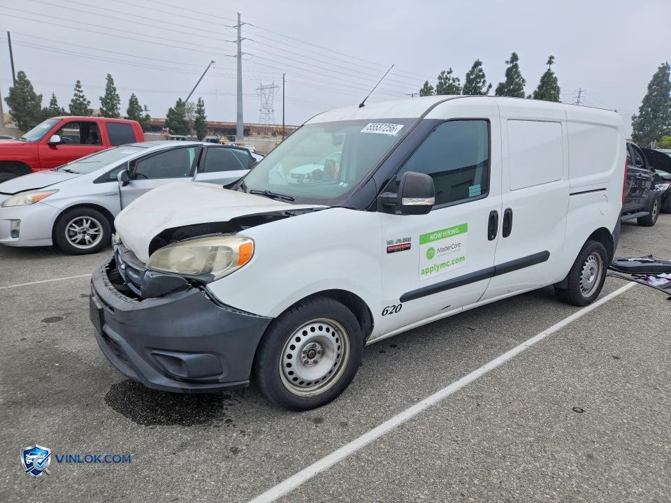 2017 RAM PROMASTER CITY ST DELIVERY VAN – Lot 55537256 auction photo