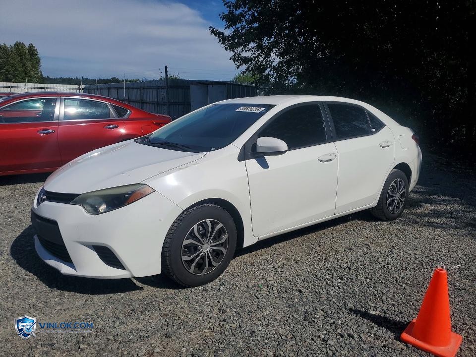 2014 TOYOTA COROLLA L – Lot 55539226 auction photo